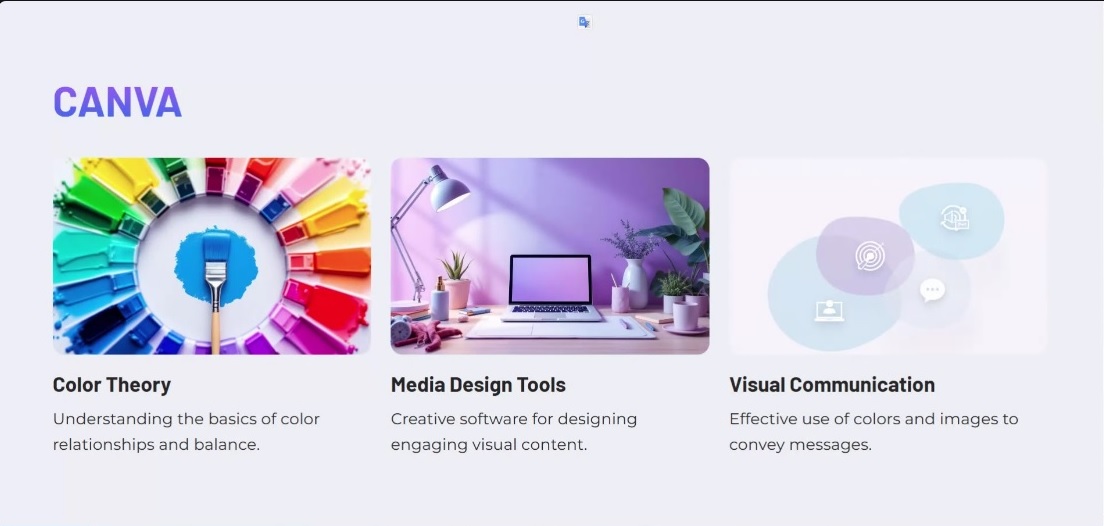 โครงการอบรมเสริมทักษะด้านเทคโนโลยีสารสนเทศหลักสูตรการใช้งานโปรแกรม Canva ในการออกแบบงานกราฟิก