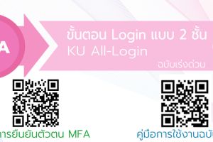 MFA ขั้นตอนการใช้งาน Login แบบ 2 ชั้น